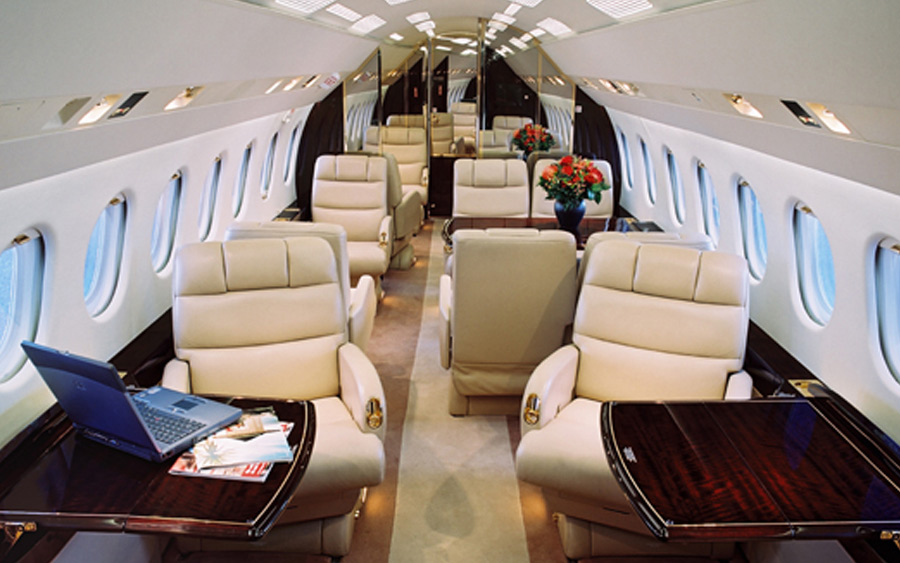 Dassault Falcon 7X interior