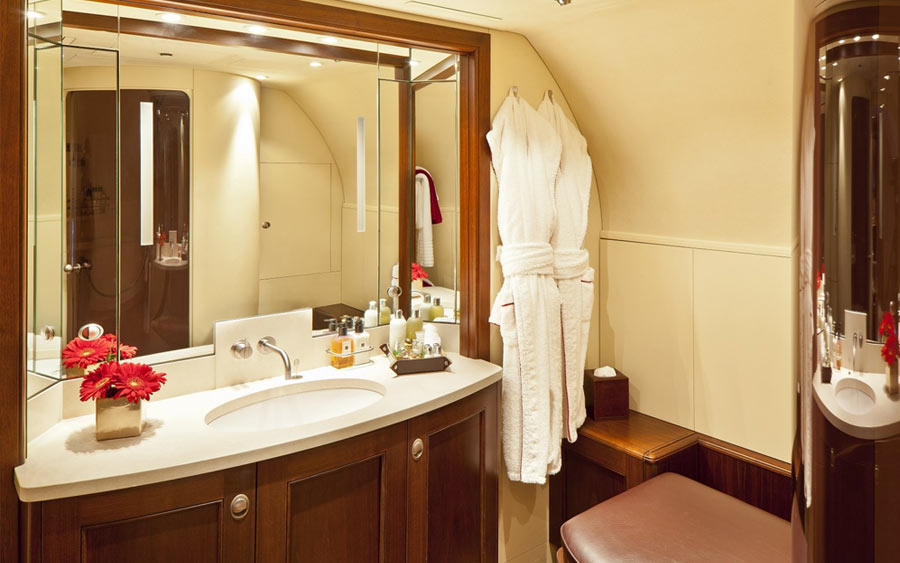 BBJ Boeing 737 Business Jet Bathroom