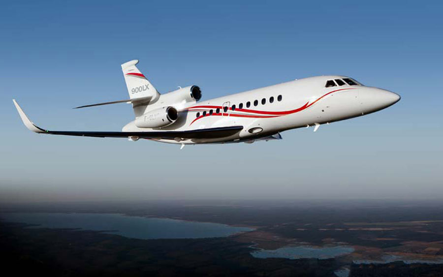 top 10 business jets - Dassault Falcon 900LX