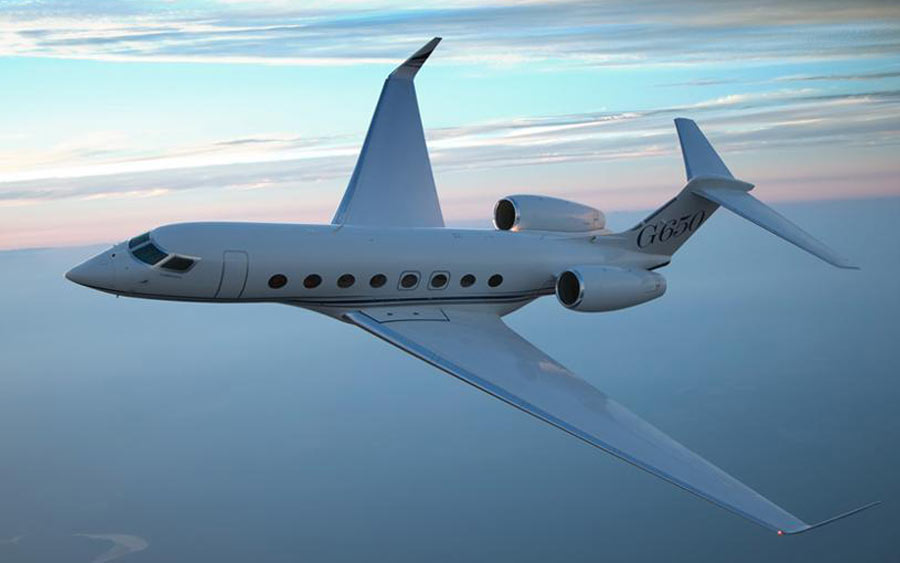 best light business jets - Gulfstream 650