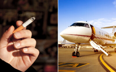 Can You Smoke on a Private Jet in 2025?