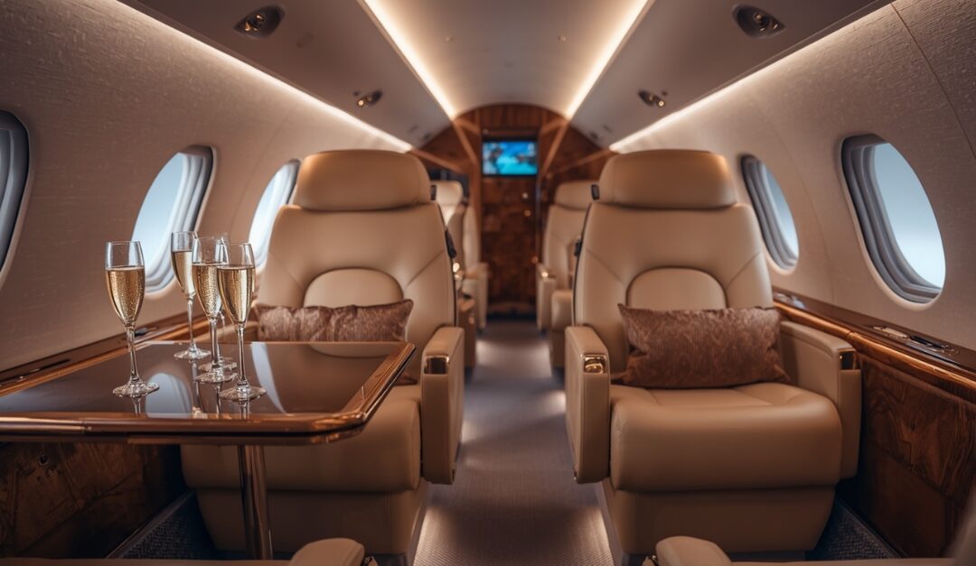 Embraer Lineage 1000 interior